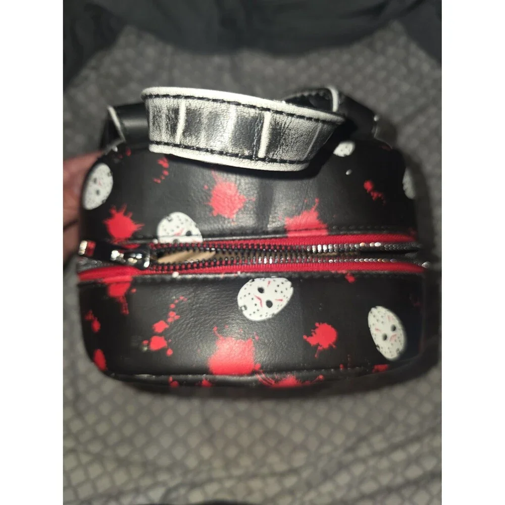 Her universe Friday the 13th Jason Voorhees Halloween mini Backpack Purse!